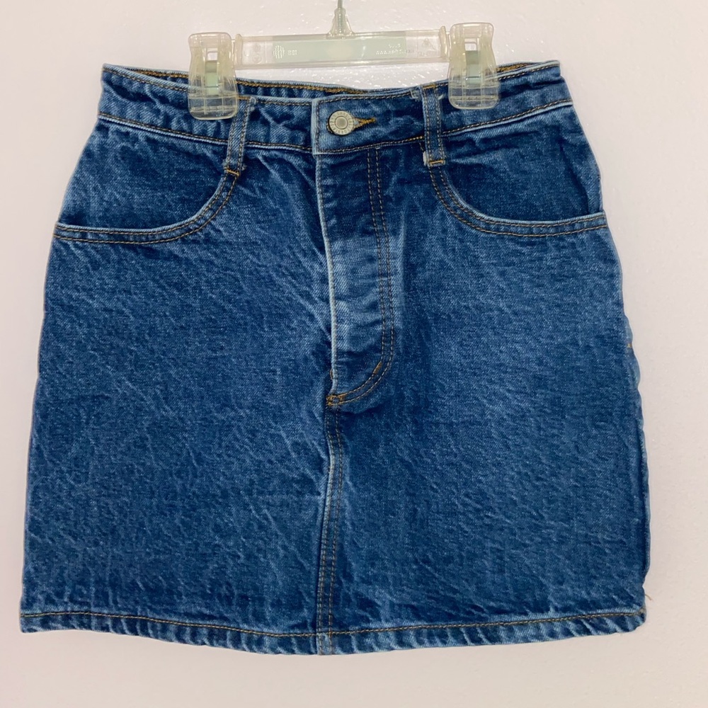 Denim Skirt.